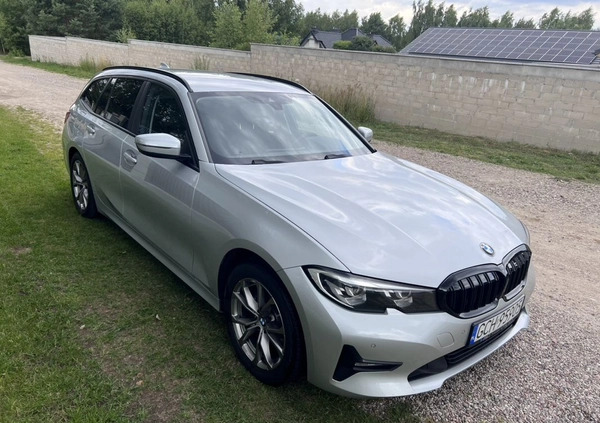 BMW Seria 3 cena 99700 przebieg: 162000, rok produkcji 2019 z Chojnice małe 301
